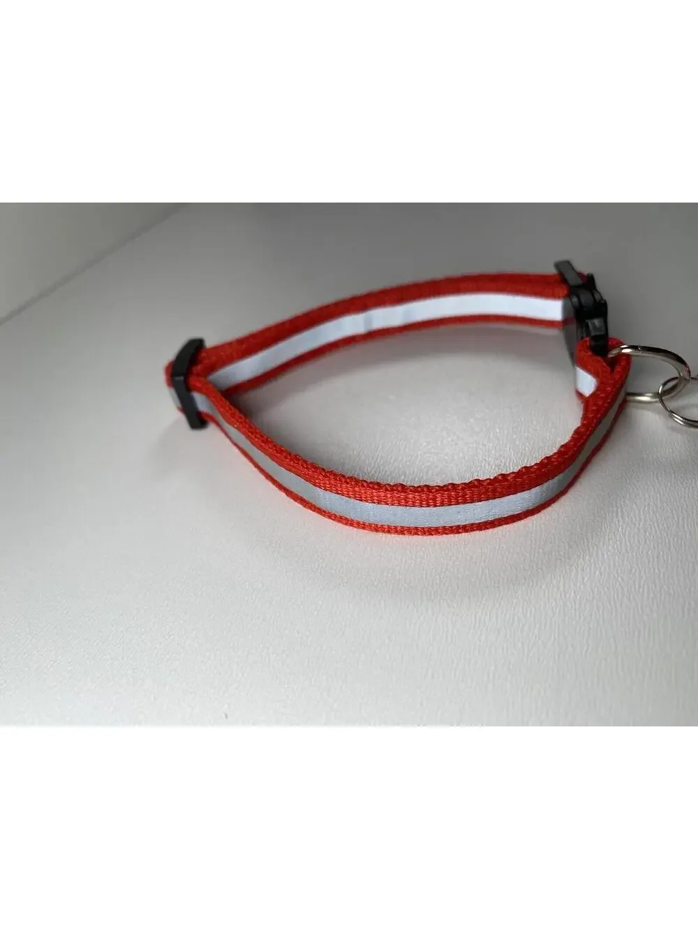 Red Cat Breakaway Collar with Jingle Bell, New